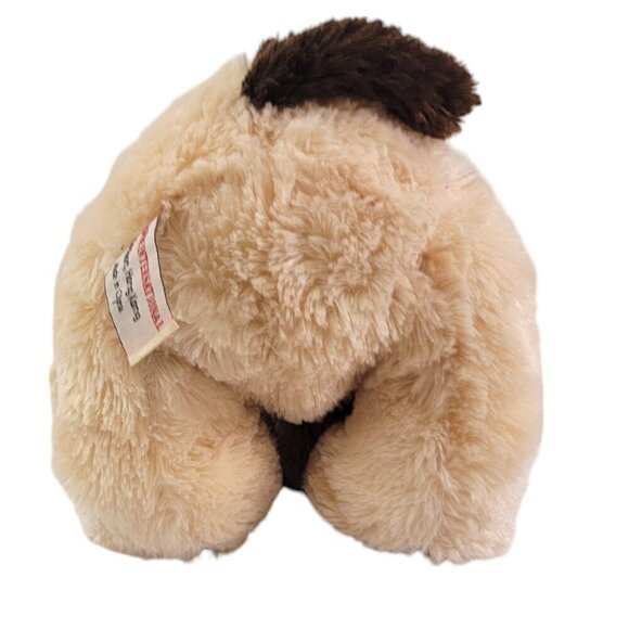 Hugfun International Soft Floppy Ears Dog Plush Aiden Wearing Scarf and Hat - Picture 5 of 15